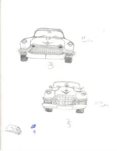 cadillac drawings