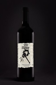 thor wine mock up
