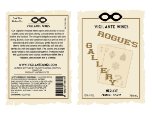 wine label rougue's gallery